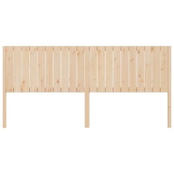 Tête de lit 205,5x4x100 cm Bois massif de pin 