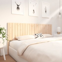 Tête de lit 205,5x4x100 cm Bois massif de pin 