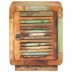 Table de chevet 40 x 30 x 50 cm Bois de récupération massif 