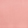 Matelas à ressorts ensachés pour enfants rose 80x160 cm velours 