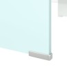 Meuble TV/Support pour moniteur 90x30x13 cm verre vert 