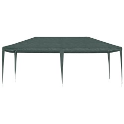 Tente de réception professionnelle 4x6 m Vert 90 g/m²  