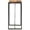 Table de bar 60x55x110 cm bois de manguier massif brut 