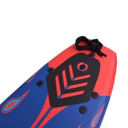 Planche de surf Bleu et Rouge 170 cm 