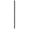 Tête de lit murale Gris 141x3x91,5 cm Bois massif de pin 