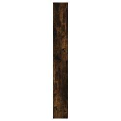 Armoire à chaussures chêne fumé 60x21x163,5 cm bois ingénierie 