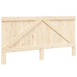 Tête de lit 200x104 cm bois massif de pin 