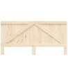 Tête de lit 200x104 cm bois massif de pin 