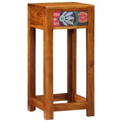 Support de téléphone35x35x75 cm en bois d'acacia massif 