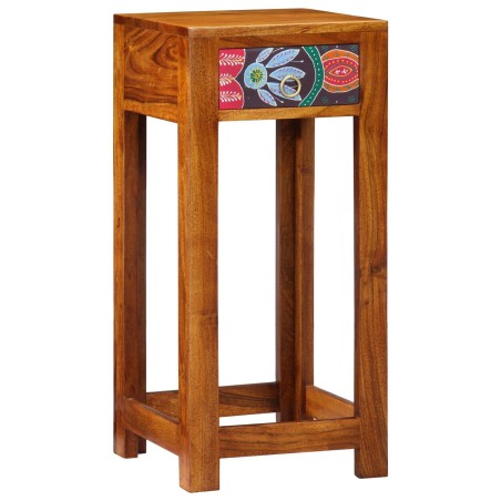 Support de téléphone35x35x75 cm en bois d'acacia massif 
