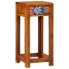 Support de téléphone35x35x75 cm en bois d'acacia massif 