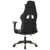 Chaise de jeu Noir et doré Similicuir 