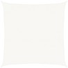 Voile d'ombrage 160 g/m² Blanc 7x7 m PEHD 