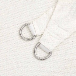 Voile d'ombrage 160 g/m² Blanc 7x7 m PEHD 