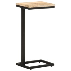 Tables d'appoint 2 pcs 31,5x24,5x64,5 cm Bois de manguier brut 