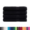 Serviettes de qualité supérieure SOLUND 4 pcs noir 600 g/m² 
