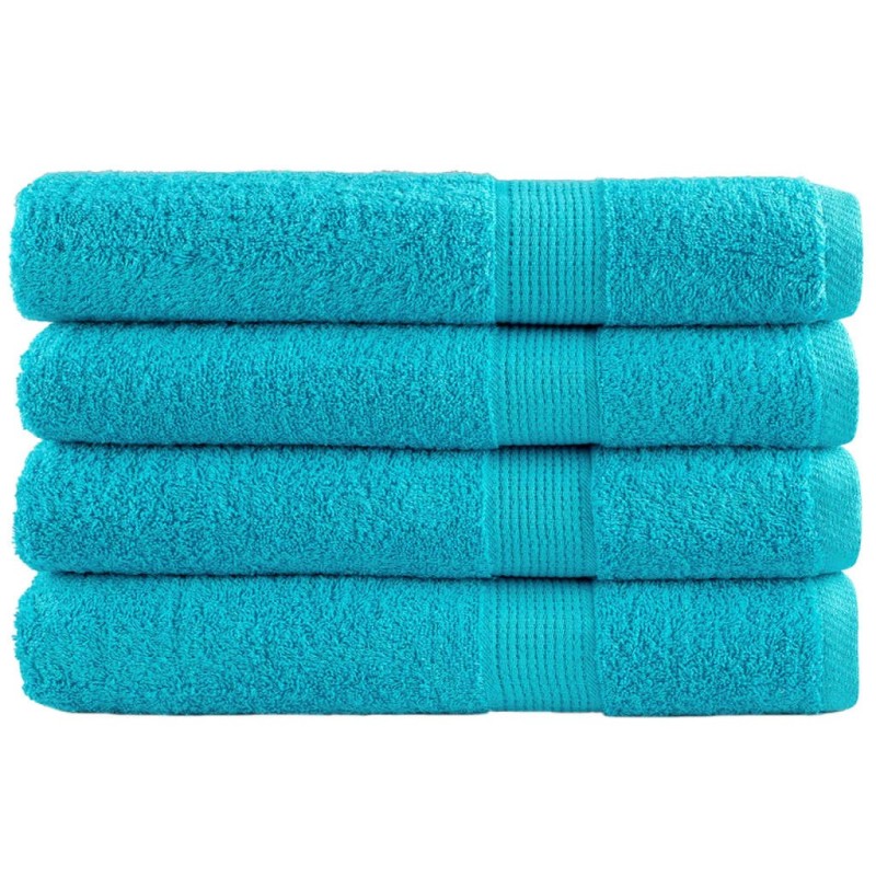 Serviettes de qualité supérieure SOLUND 4 pcs turquoise 