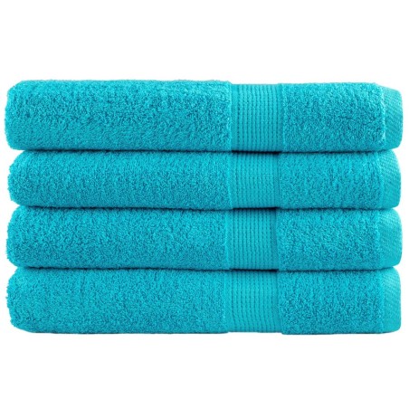 Serviettes de qualité supérieure SOLUND 4 pcs turquoise 