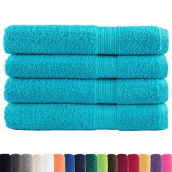 Serviettes de qualité supérieure SOLUND 4 pcs turquoise 