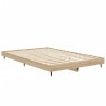 Cadre de lit sans matelas chêne sonoma 120x190 cm 