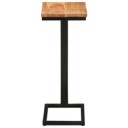 Tables d'appoint 2 pcs 31,5x24,5x64,5 cm Bois d'acacia solide 