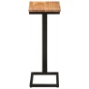 Tables d'appoint 2 pcs 31,5x24,5x64,5 cm Bois d'acacia solide 