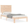 Cadre de lit sans matelas 90x200 cm bois de pin massif 
