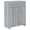 Armoire de bain Sonoma gris 60x33x80 cm Bois d'ingénierie 
