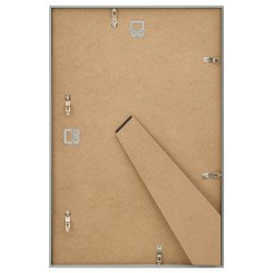 Collage de cadres photo 5pcs au mur table Argenté 59,4x84cm MDF 