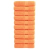 Serviettes de douche de qualité supérieure SOLUND 10 pcs orange 