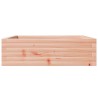 Jardinière 80x80x23 cm bois massif de douglas 