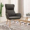 Chaise de relaxation Gris foncé Velours 