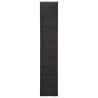 Tapis Sisal naturel 66x350 cm Noir 