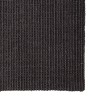 Tapis Sisal naturel 66x350 cm Noir 