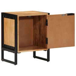 Table de Chevet 40x30x50 cm Bois Massif Acacia 