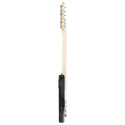 Guitare électrique pour enfants et sac marron et blanc 3/4 30" 