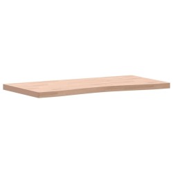 Dessus de bureau 110x(50-55)x4 cm bois massif de hêtre 