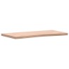Dessus de bureau 110x(50-55)x4 cm bois massif de hêtre 
