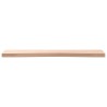Dessus de bureau 110x(50-55)x4 cm bois massif de hêtre 