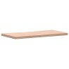 Dessus de bureau 110x(50-55)x4 cm bois massif de hêtre 
