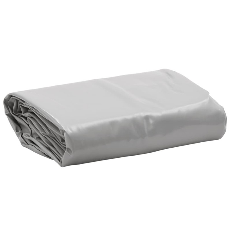 Bâche gris Ø 2,2 m 650 g/m² 