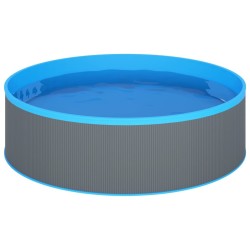 Piscine à éclaboussures 350x90 cm Gris 
