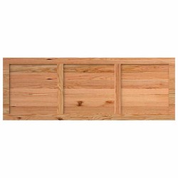 Dessus de table marron clair bois chêne massif rectangulaire 