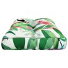 Coussin de palette multicolore 70x40x12 cm tissu 