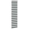 Store zèbre gris foncé largeur du tissu 50,9 cm polyester 