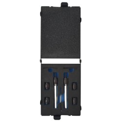 Set de coupe-soudure par points Acier rapide 9 pièces 