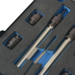 Set de coupe-soudure par points Acier rapide 9 pièces 