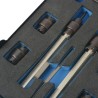 Set de coupe-soudure par points Acier rapide 9 pièces 