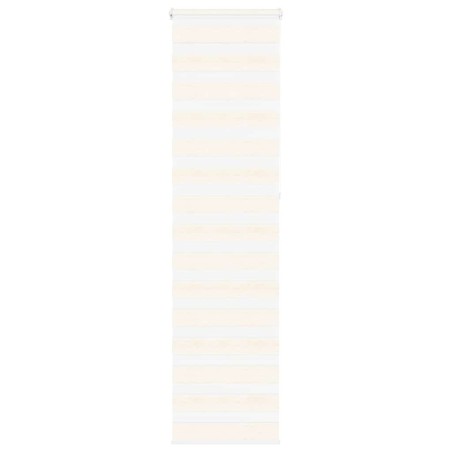 Store zèbre beige marbré largeur du tissu 50,9 cm polyester 