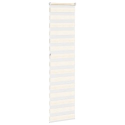 Store zèbre beige marbré largeur du tissu 50,9 cm polyester 